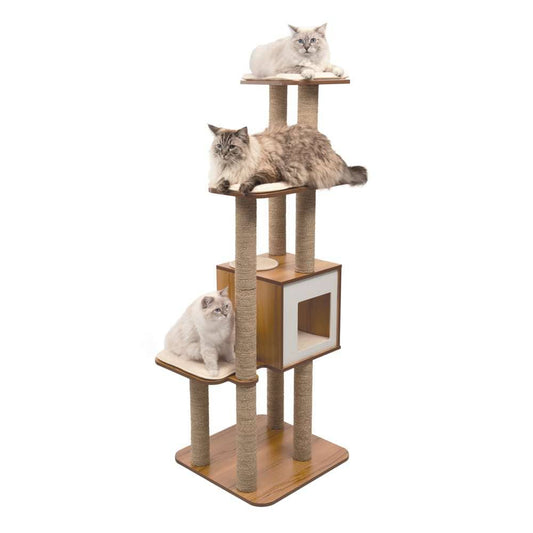 Catit Vesper High Base XL with cats.