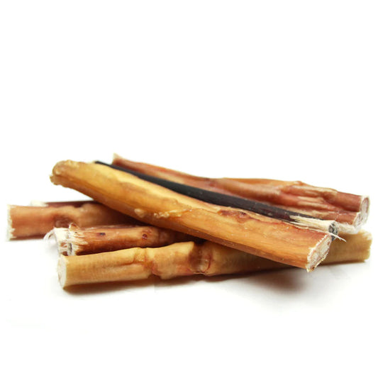 Six 6" Thick Bully Stick Odor Free 8 oz