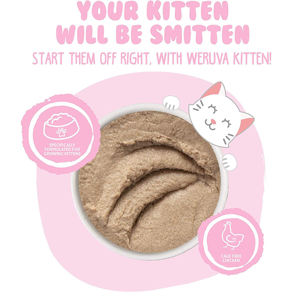 Chicken Breast in Hydrating Puree Canned Food for Kittens 3oz