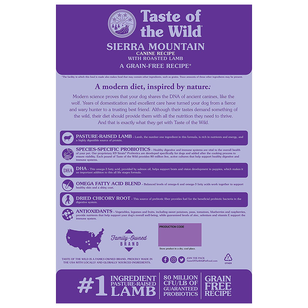 *Sierra Mountain with Roasted Lamb