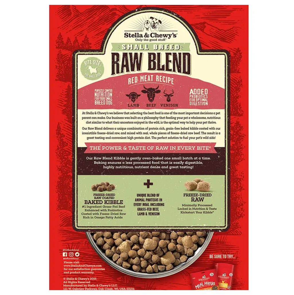 *Small Breed Raw Blend Red Meat Recipe
