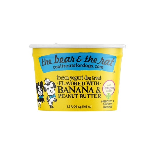 Banana & Peanut Butter Frozen Yogurt single cup