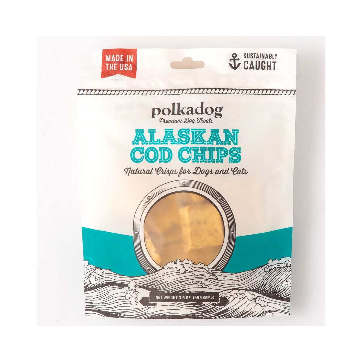 Alaskan Cod Chips 3.5oz
