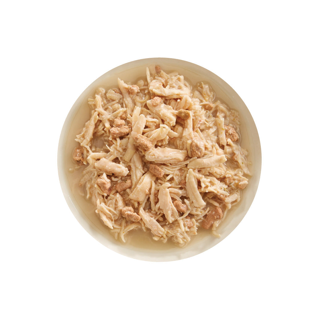 Shredded Chicken & Chicken Liver Recipe Canned Food for Cats