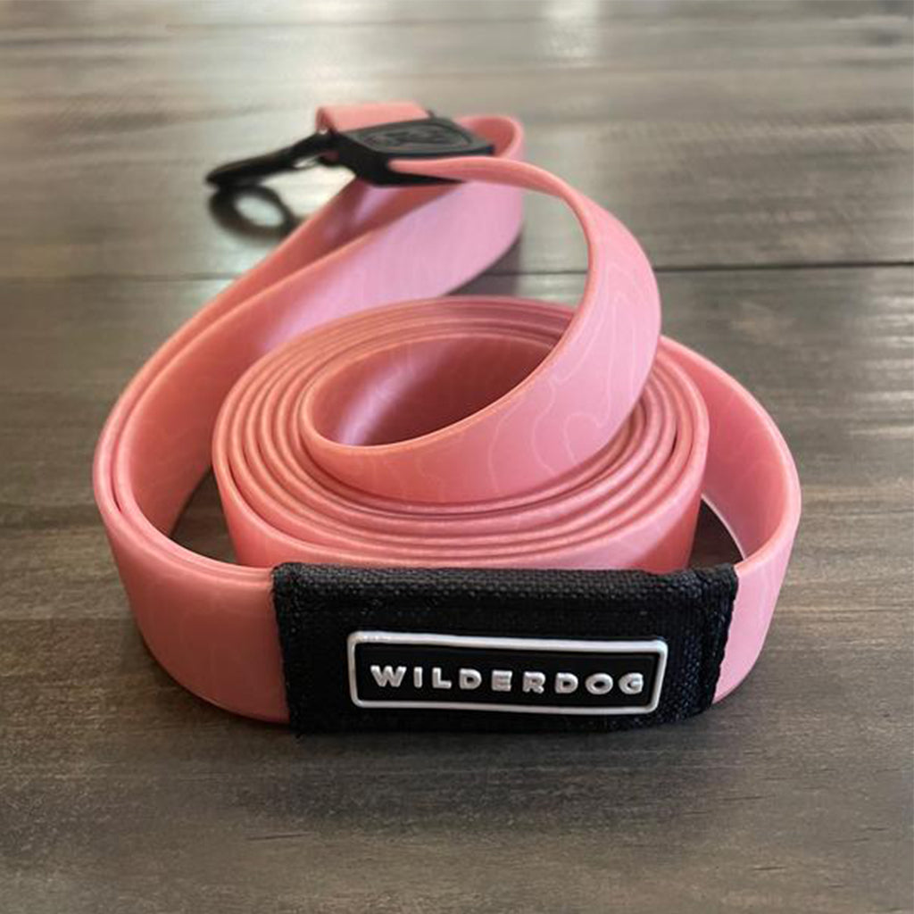 Guava Waterproof Leash close up