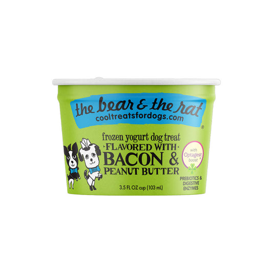 Bacon & Peanut Butter Frozen Yogurt single cup