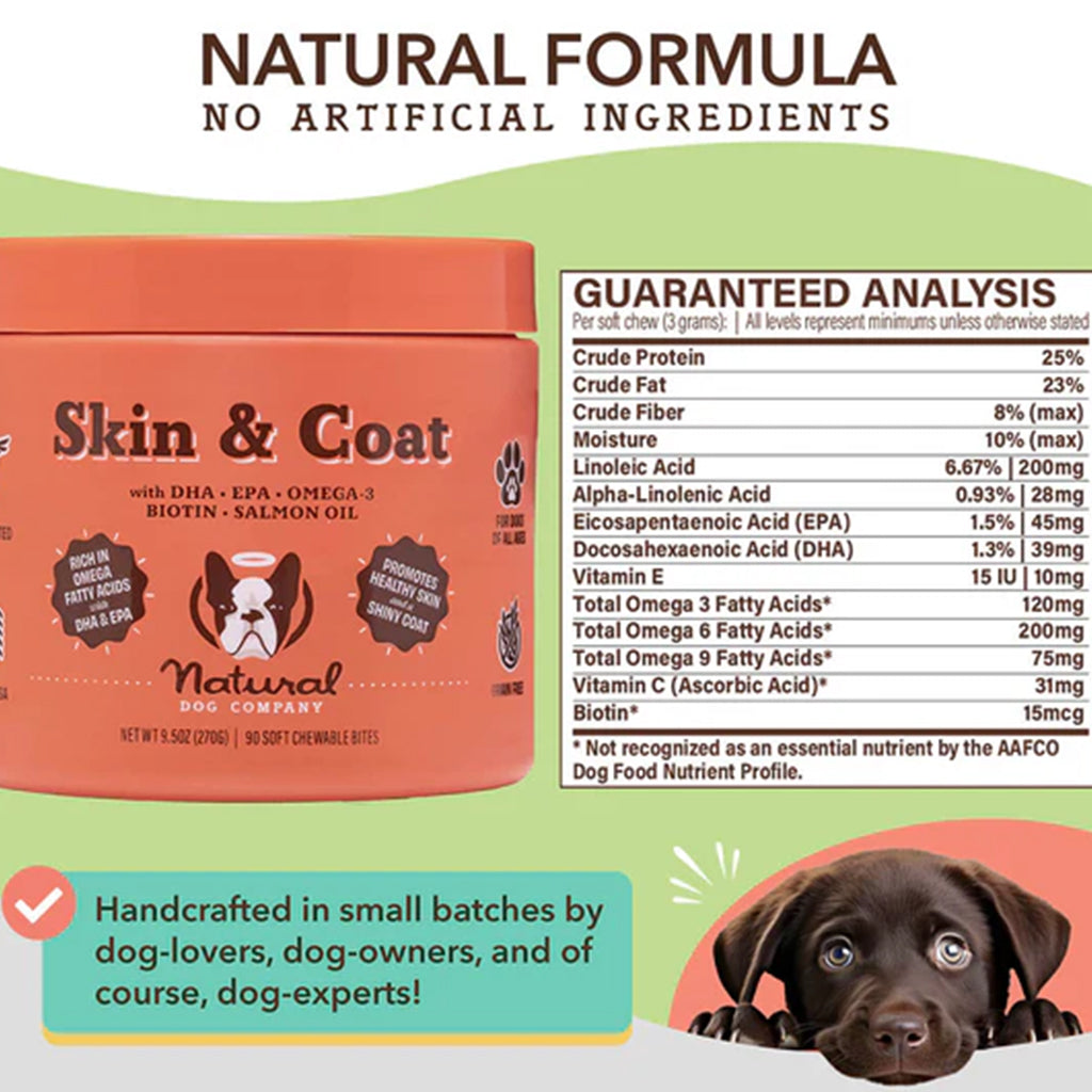 *Skin & Coat Supplement 90ct