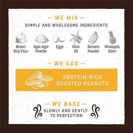 No-hide Peanut Butter Stix 10 pack ingredients.