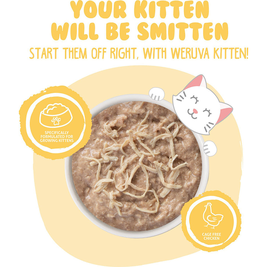 Shredded Chicken Formula Au Jus Canned Food for Kittens 3oz