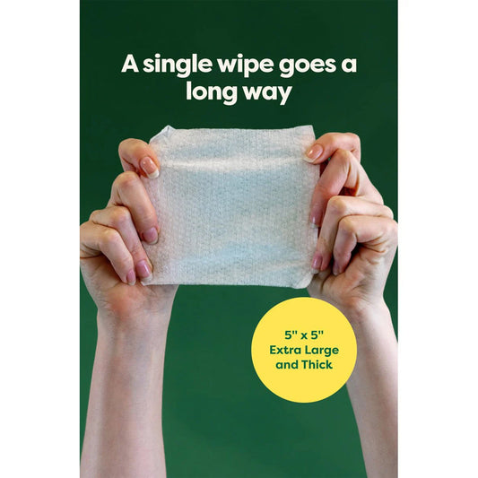 Earth Rated larger wipe.