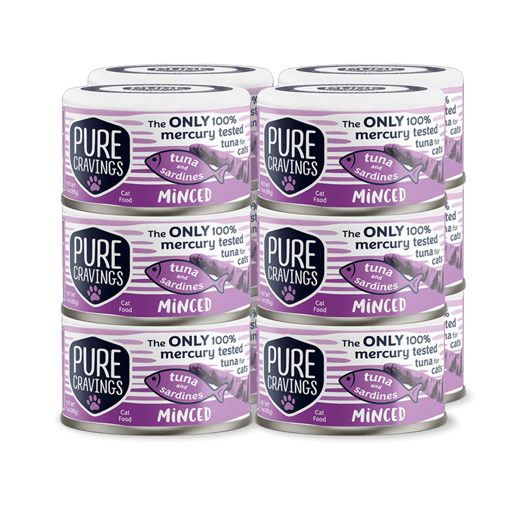Minced Tuna and Sardines case