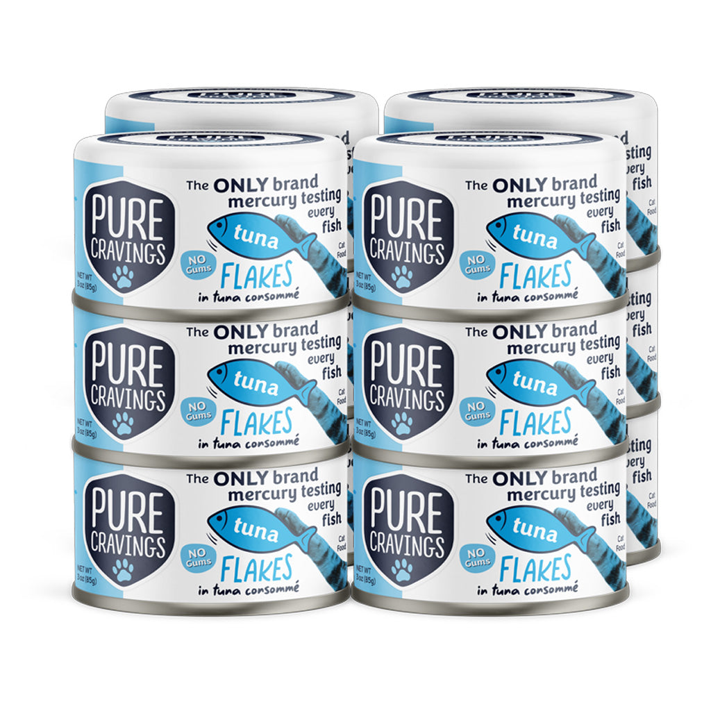 Tuna Flakes in Tuna Consommé cans case of 12