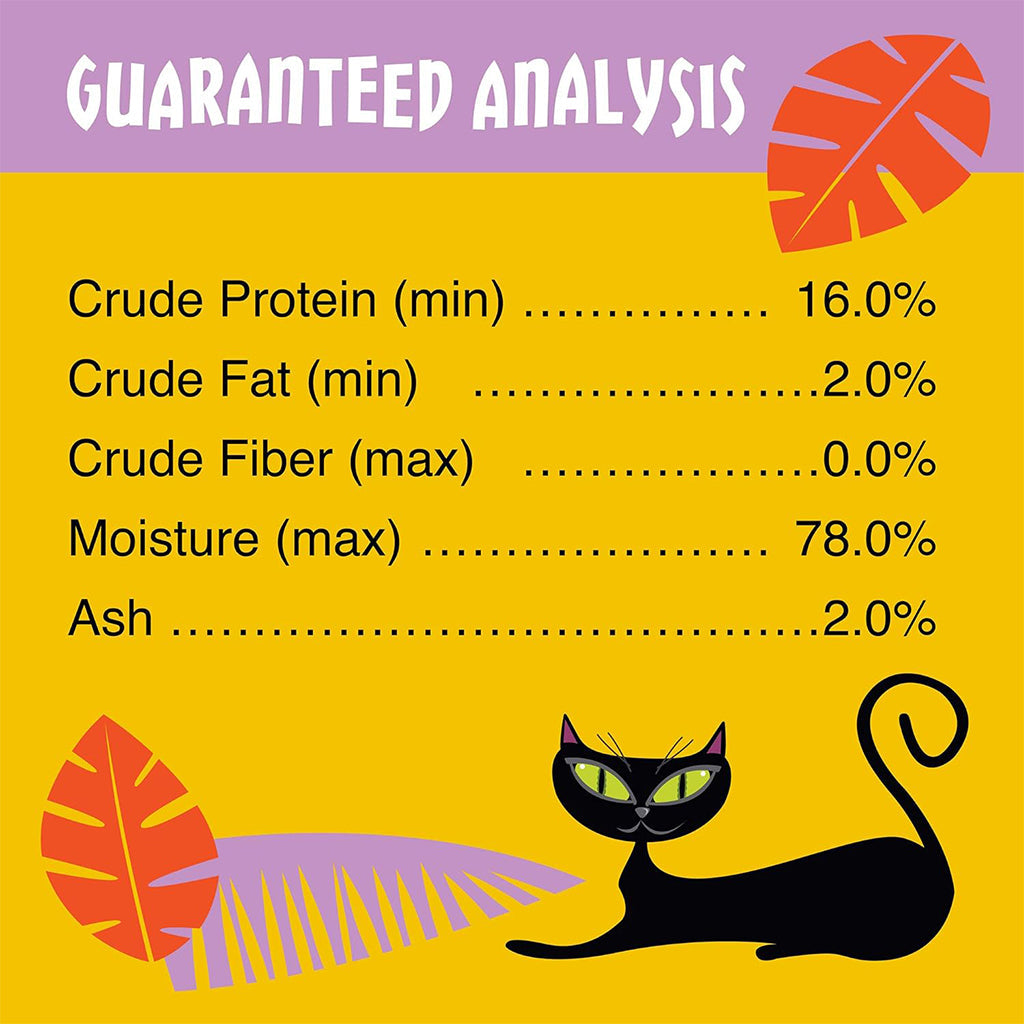 Grill Ahi Tuna Grain-Free guaranteed analysis.