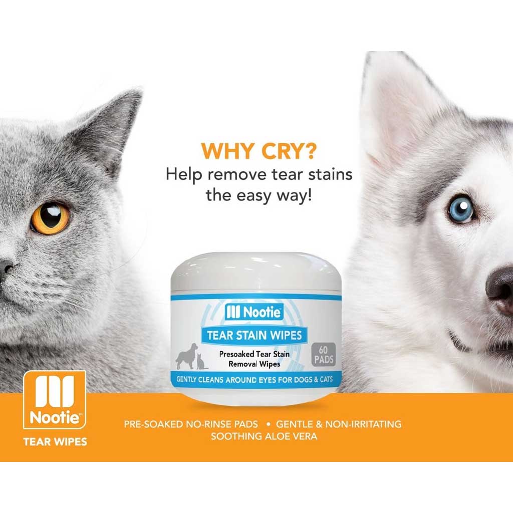 Tear Stain Wipes 60ct