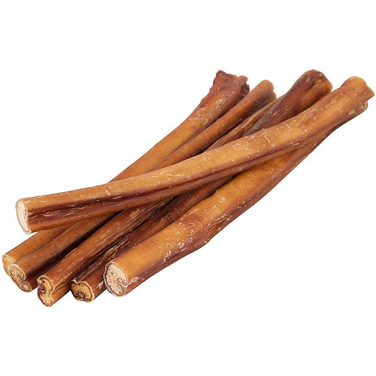 12" Bully Stick Odor Free 16oz out of packaging 