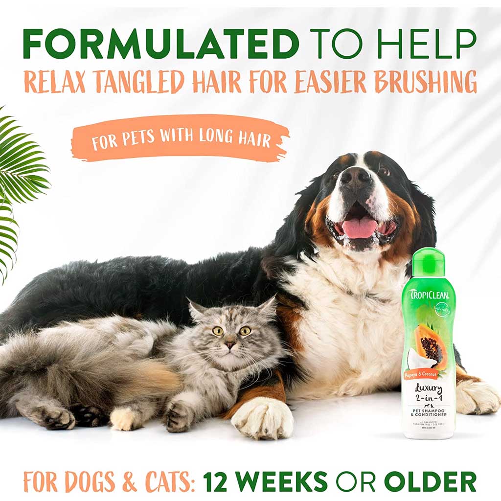 Helps relax tangled hair 