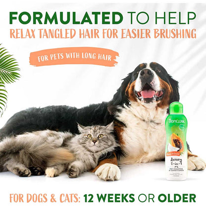 Helps relax tangled hair 