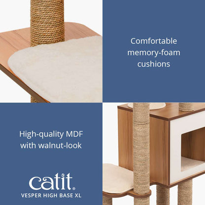 Catit Vesper High Base XL high quality finish.