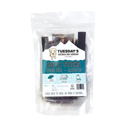 6" Thick Bully Stick Odor Free 8 oz