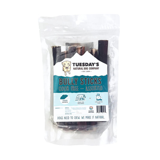 6" Thick Bully Stick Odor Free 8 oz
