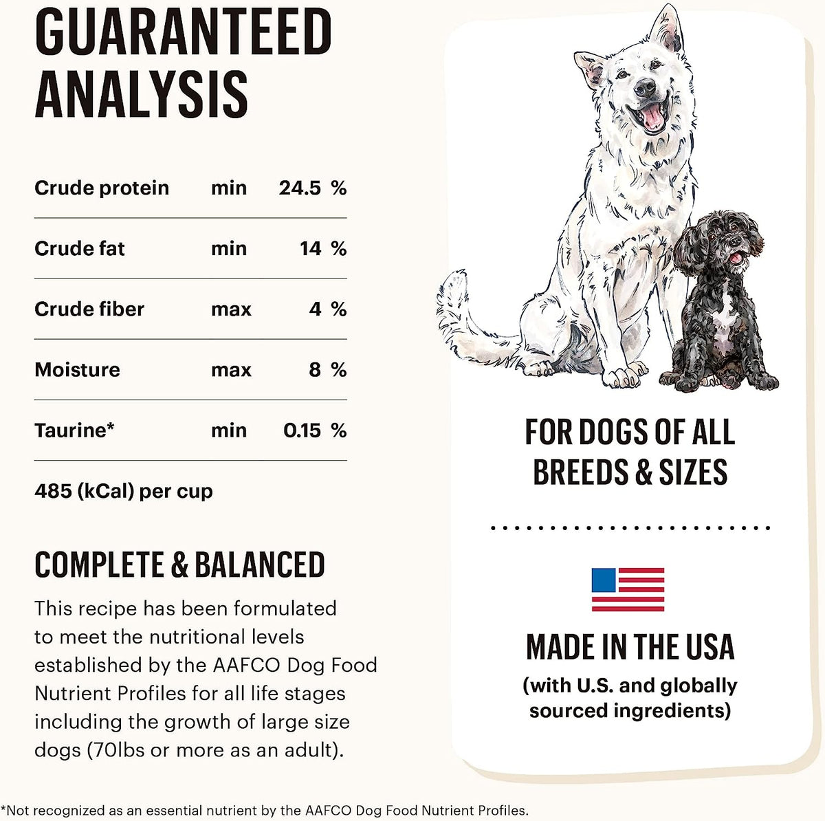 *Whole Grain Chicken Dehydrated Recipe for Dogs