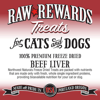 Premium freeze dried beef liver. Treats are packed with nutrients that are only made with fresh single ingredients. 