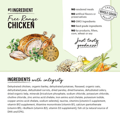 *Whole Grain Chicken Dehydrated Recipe for Dogs