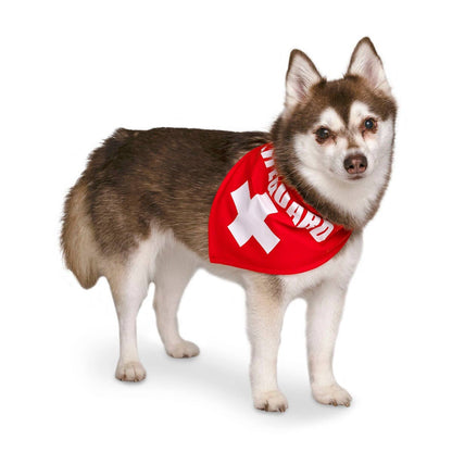 Midlee Shark vs. Lifeguard Halloween Dog Costume