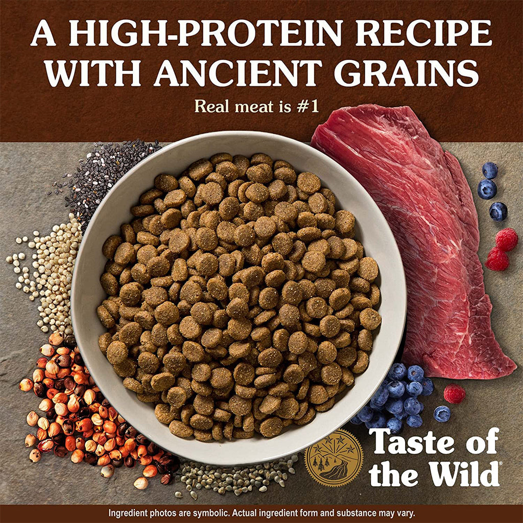 Ancient Prairie with Bison & Venison in a bowl 