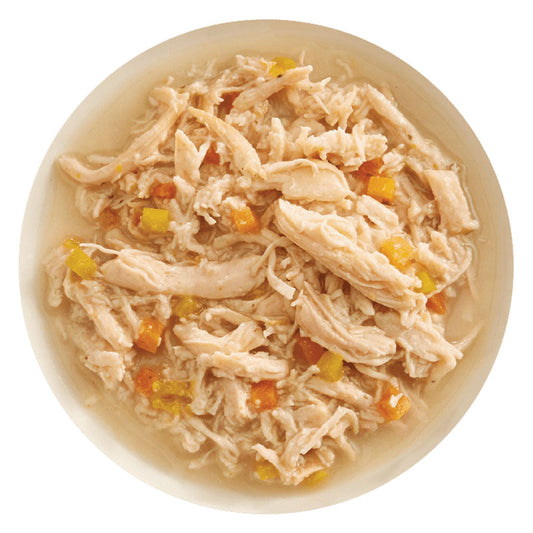 Aujou Chicken Breast & Pumpkin 2.46oz in bowl