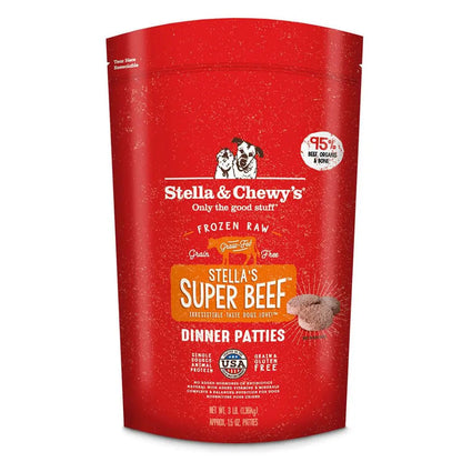 Frozen Raw Beef Dinner Patties 