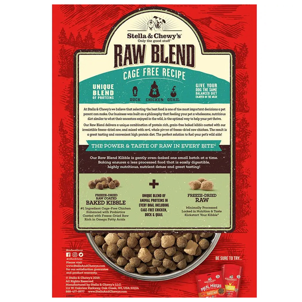 *Raw Blend Cage Free