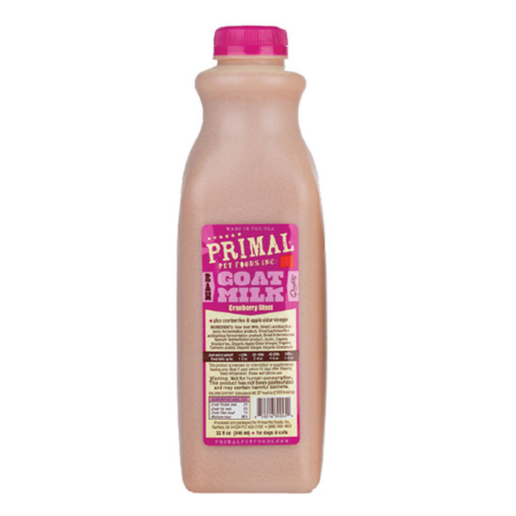 *Raw Goat Milk with Cranberries 32oz