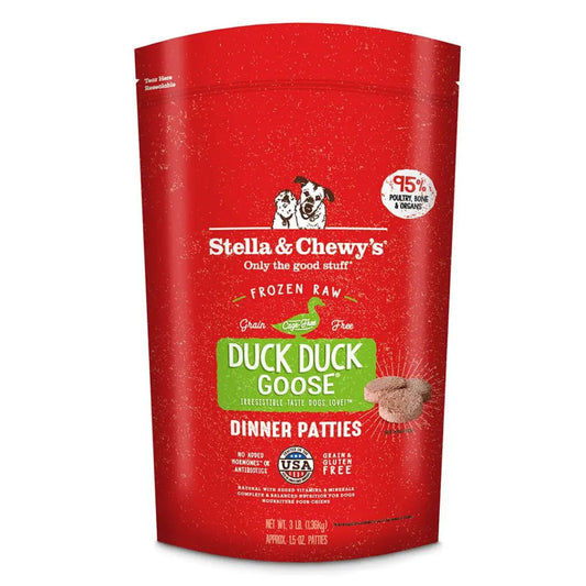 Frozen Raw Duck Dinner Patties