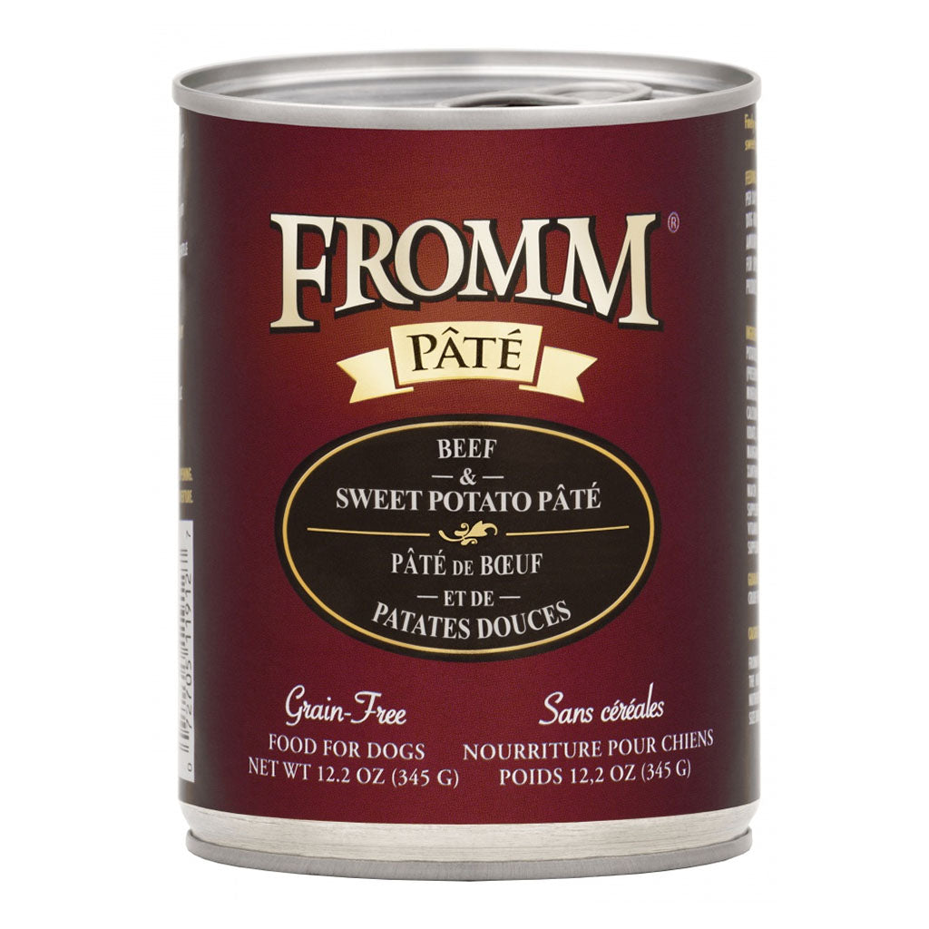 Pate Beef & Sweet Potato Canned Food for Dogs 12.2oz