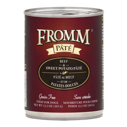Pate Beef & Sweet Potato Canned Food for Dogs 12.2oz
