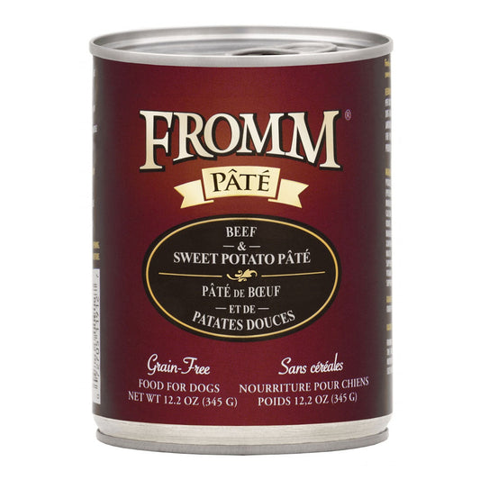 Pate Beef & Sweet Potato Canned Food for Dogs 12.2oz
