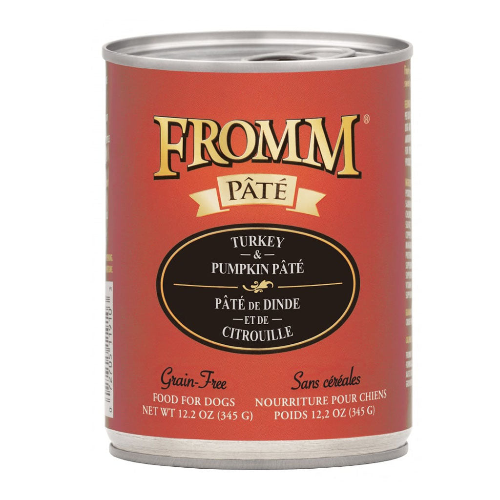 Pate Turkey & Pumpkin Canned Food for Dogs 12.2oz