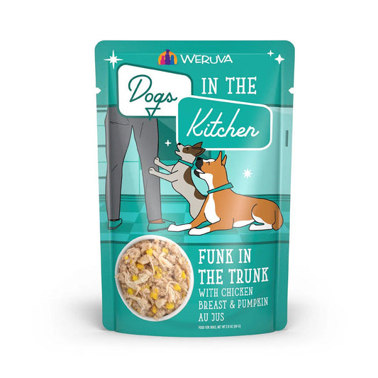 Weruva Funk in the Trunk with chicken breast and pumpkin au jus 2.8oz pouch