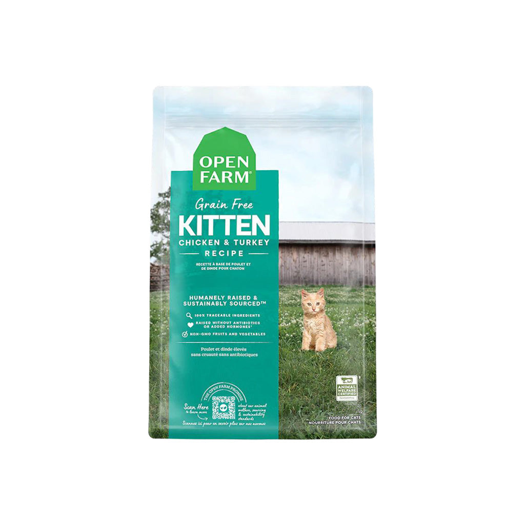 Chicken & Turkey Grain-Free Kitten Kibble