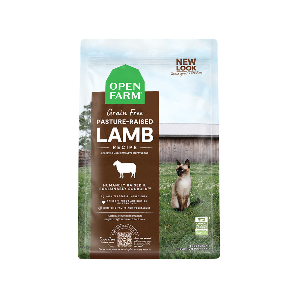 Pasture-Raised Lamb Grain-Free Cat Kibble