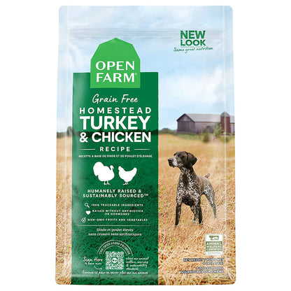 Homestead Turkey & Chicken Grain-Free Recipe for Dogs