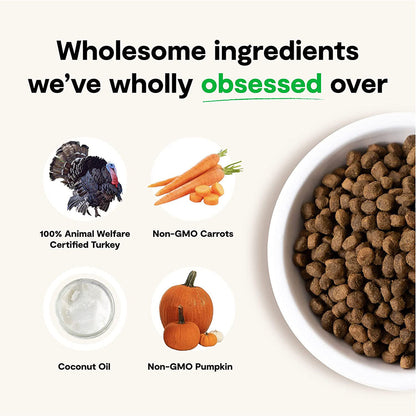 Homestead Turkey & Chicken Grain-Free Recipe wholesome ingredients. 
