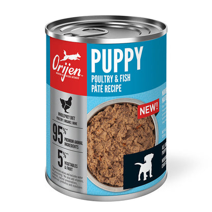 Puppy Poultry & Fish Pate Canned Food for Dogs 12.8oz