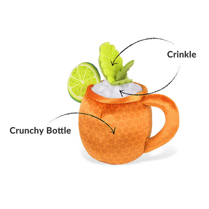 Moscow Mule Plush Toy features. 