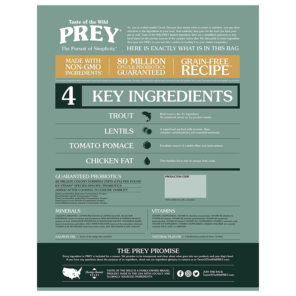 *Trout Prey for Dogs