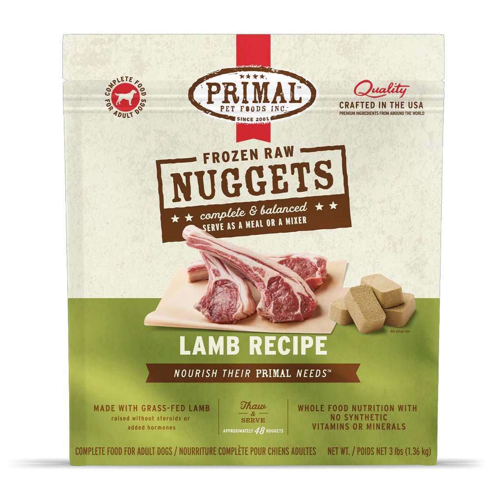 Lamb Frozen Raw for Dogs 3lbs