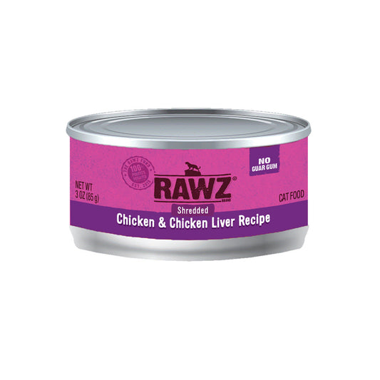 Shredded Chicken & Chicken Liver Recipe Canned Food for Cats