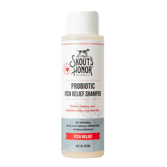 Probiotic Itch Relief Shampoo for Dogs & Cats 16 oz
