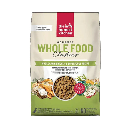 The Honest Kitchen Whole Food Clusters whole grain chiceken and superfoods recipe 20lb bag